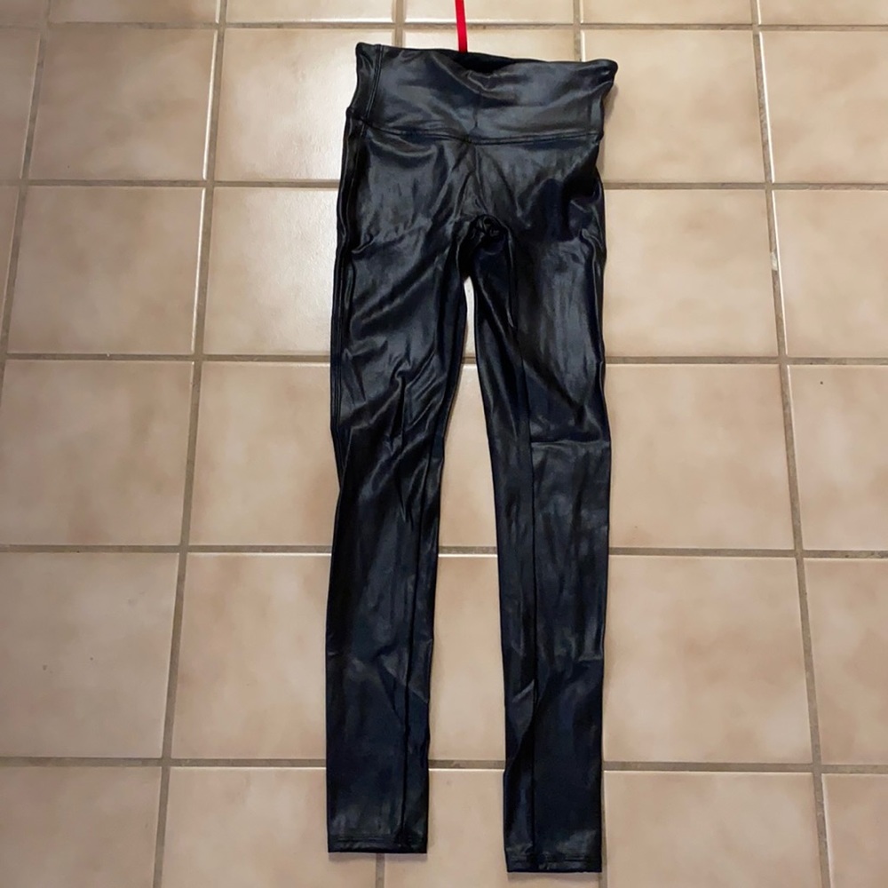 SPANX faux leather leggings